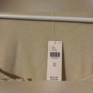 ANTRHOPOLOGIE Ribbed Knit Top